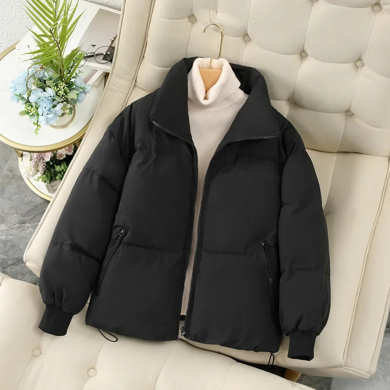 EB | Herbst/Winter Stehkragen Pufferjacke