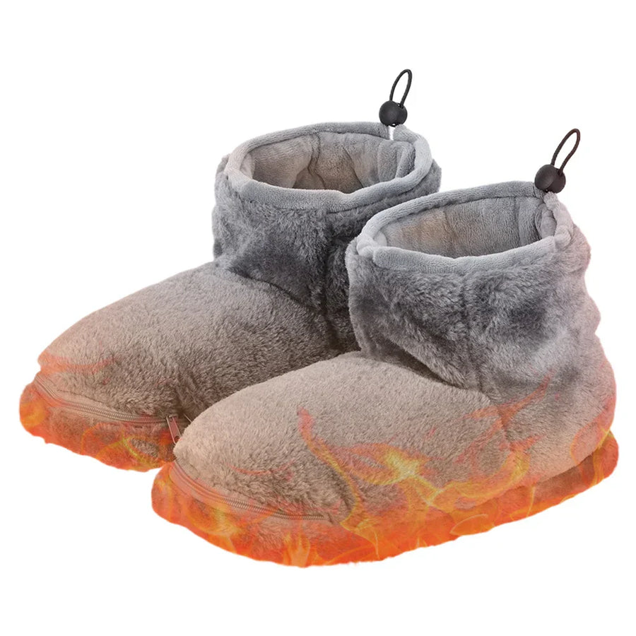 Komfortable USB-beheizte Stiefel mit Reißverschluss EB