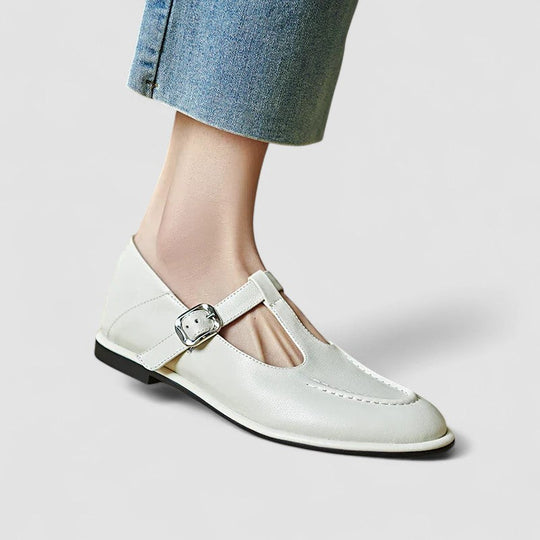 Orthopädische Mary Jane Schuhe mit niedrigem Absatz EB