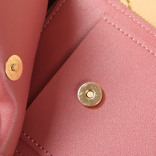 EB | Leder Smartphone Clutch Damen Handtasche mit Touchscreen-Fenster