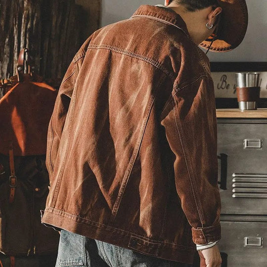 EB | Denim Weinlese Jacke
