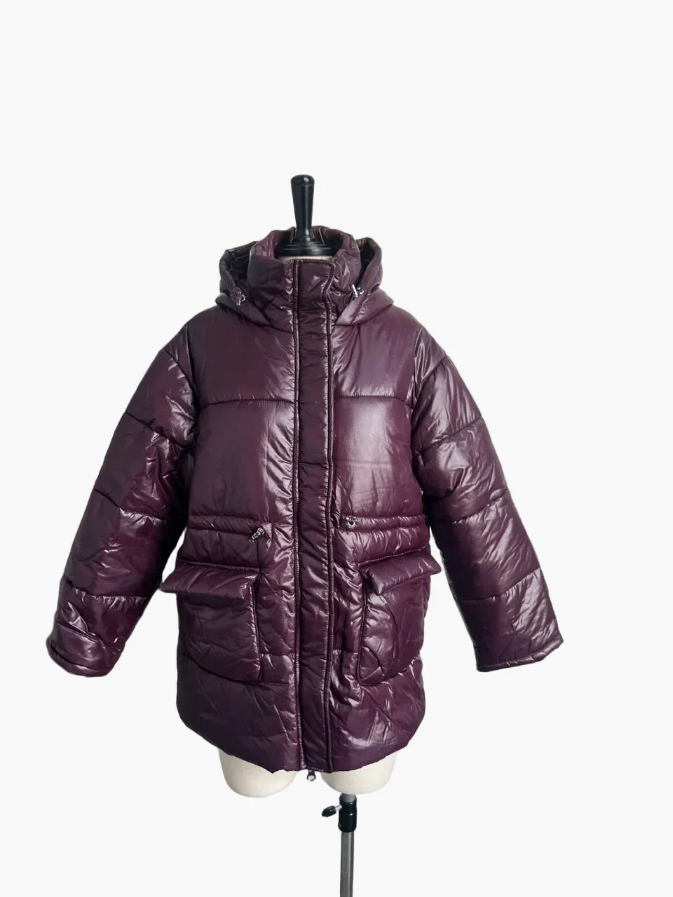 EB | Winter Steppjacke mit Kapuze - Modischer, Warmer Mantel für Freizeit und Alltag
