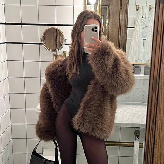EB | Pelsjacke für Eleganten Auftritt