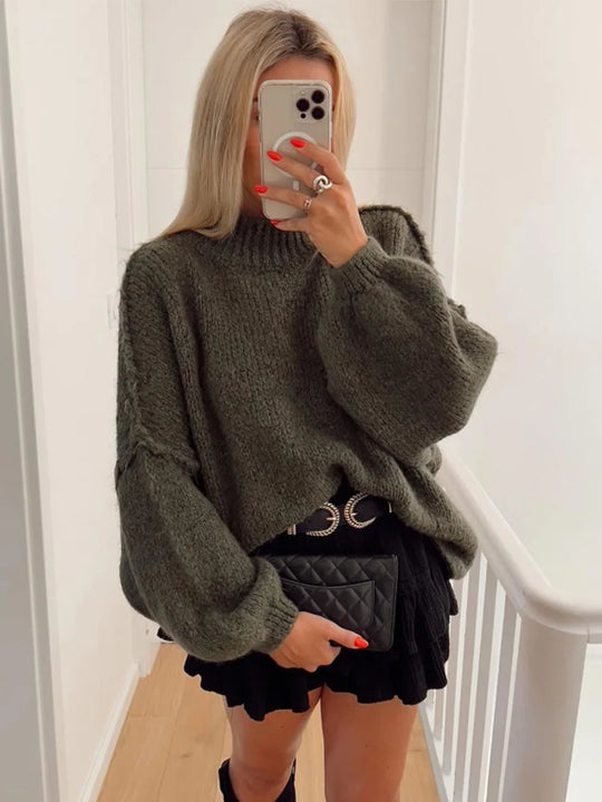 EB | Eleganter Strickpullover mit Muster