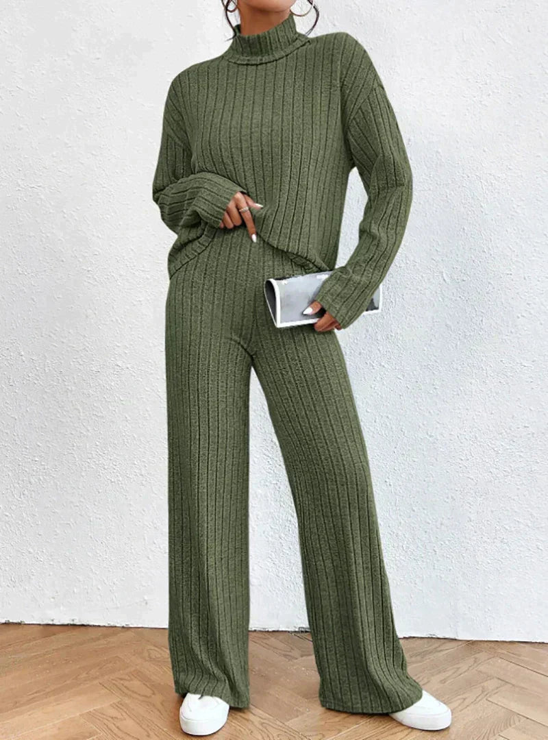 EB | Strickhose und Rollkragenpullover Set