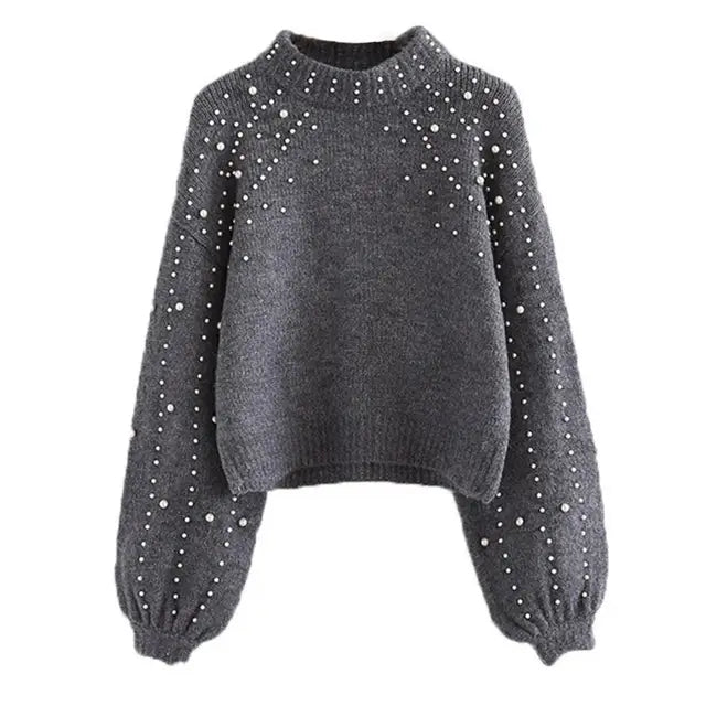 EB | Strickpullover mit O-Ausschnitt