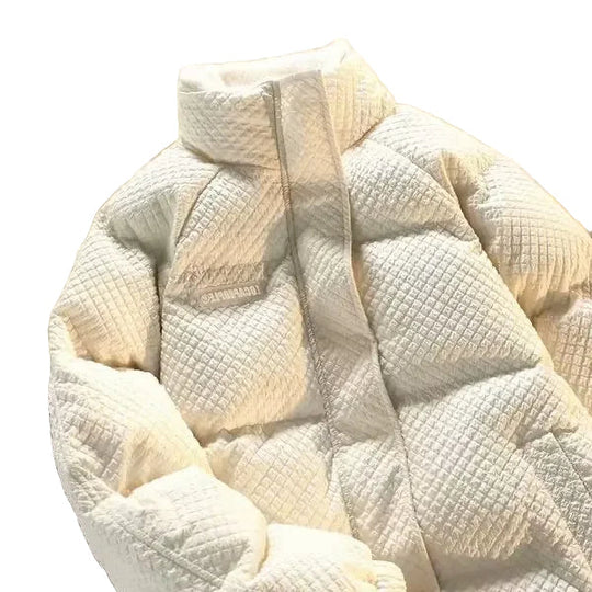 EB | Herren Winter Steppjacke mit Stehkragen - Trendige Freizeitjacke für Paare