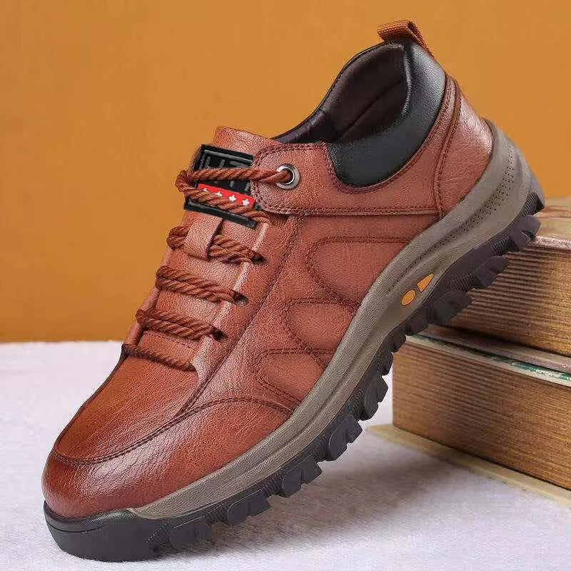 Warme Winterschuhe aus Leder EB