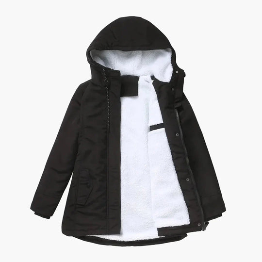 EB | Winterjacke mit Kapuze - Modische Freizeitjacke für Herbst und Winter