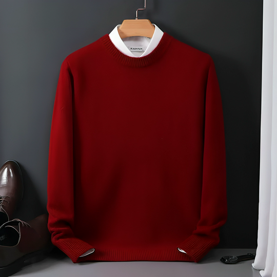 EB | Strickpullover Wollmischung Klassisch, Warm