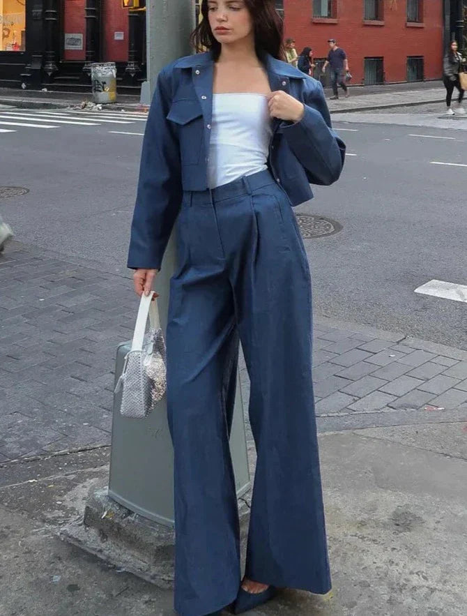 EB | Elegantes Streetwear Satz [Jacke+Hosen]