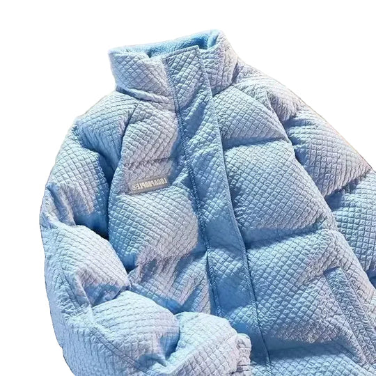 EB | Herren Winter Steppjacke mit Stehkragen - Trendige Freizeitjacke für Paare