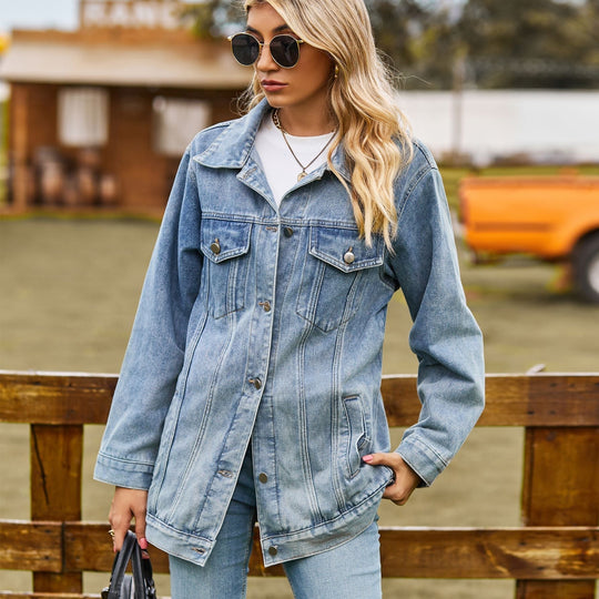 EB | Die Vintage Jeansjacke Unter Ihrem Mantel