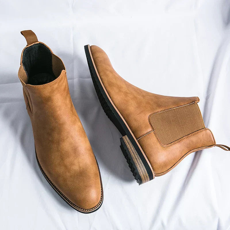 EB | Leder Chelsea Stiefel