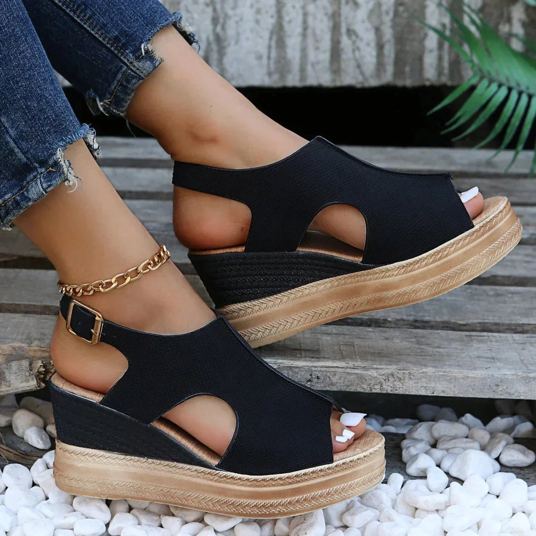EB | Orthopädische Keil Sandalen für Den Sommer