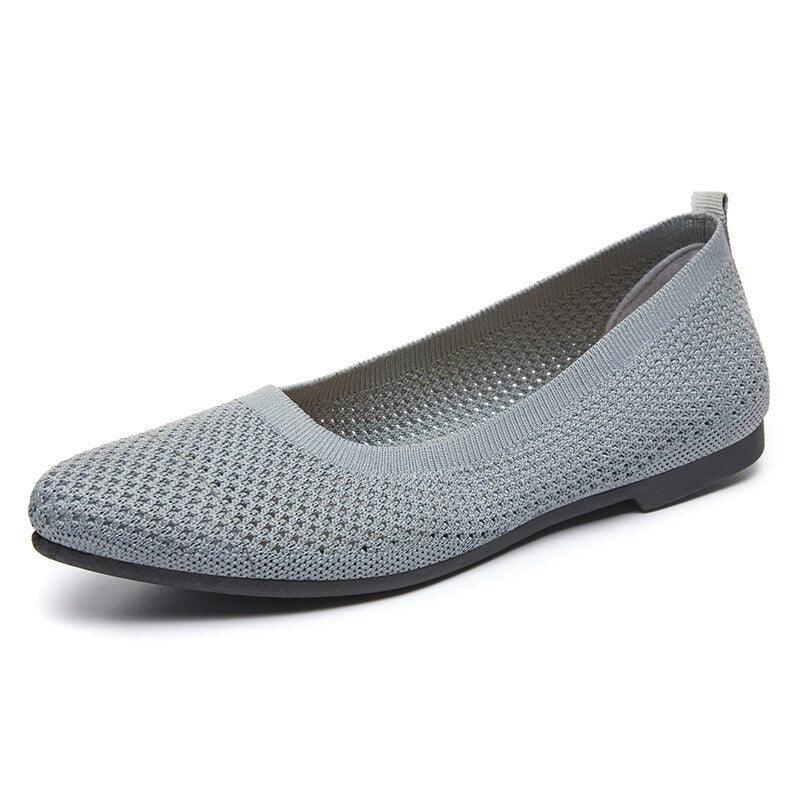 EB - graue orthopädische ballerinas