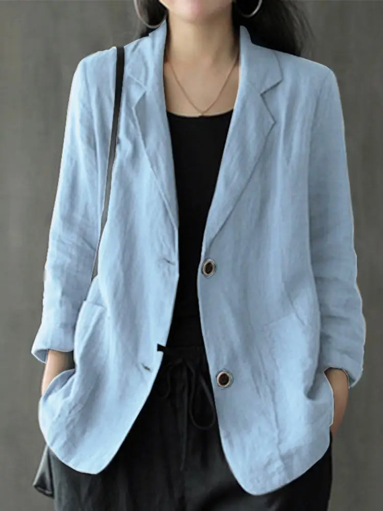 EB | Casual-Jacke mit Knöpfen für Damen