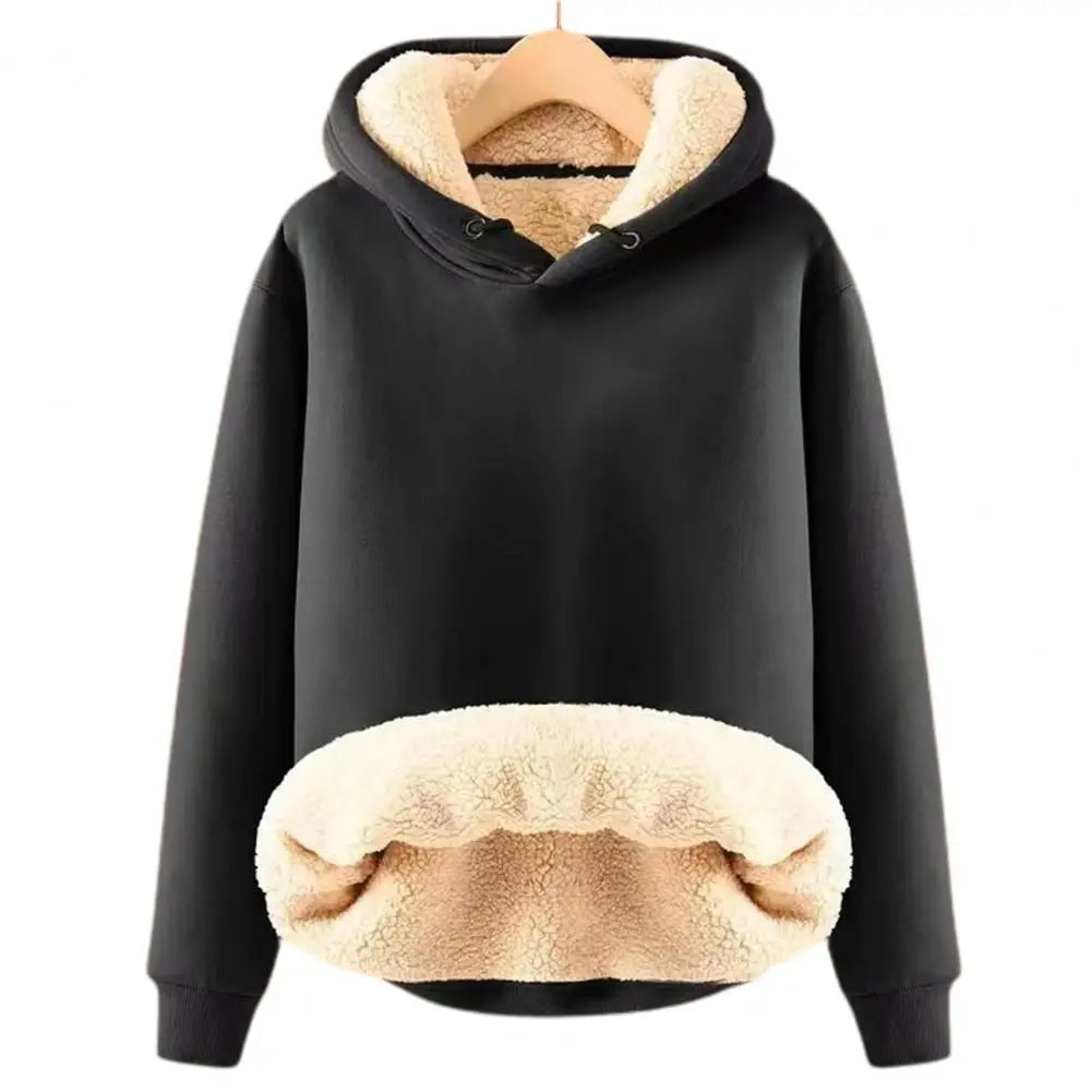 EB | Warmer Hoodie mit Fleece-futter Polyester und Sherpa Bequem und Trendy