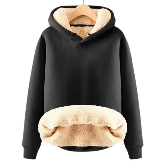 EB | Warmer Hoodie mit Fleece-futter Polyester und Sherpa Bequem und Trendy