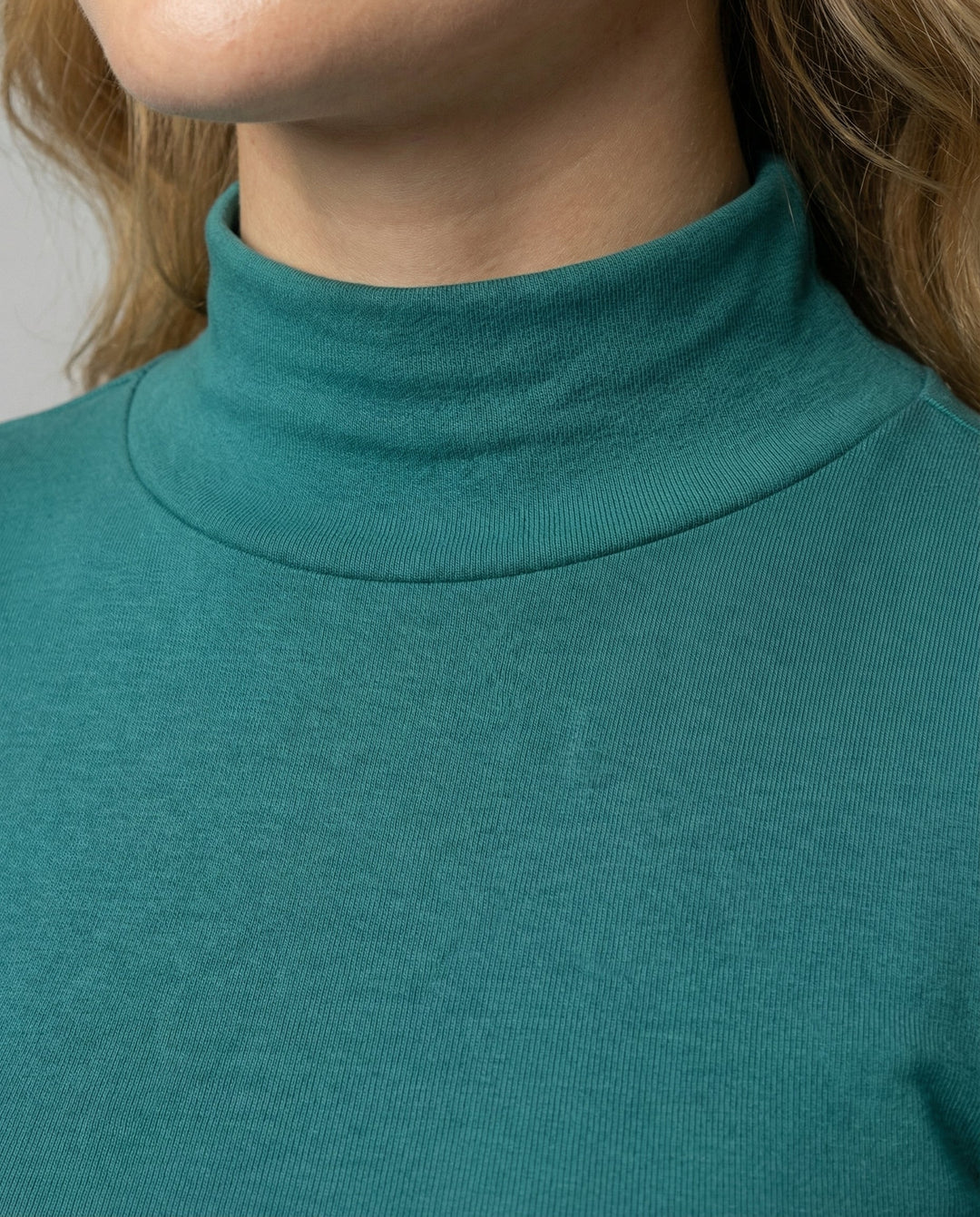Feinstrick Nahtloser Rollkragenpullover Damen | EB