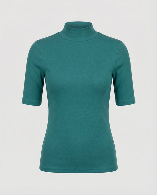 Feinstrick Nahtloser Rollkragenpullover Damen | EB