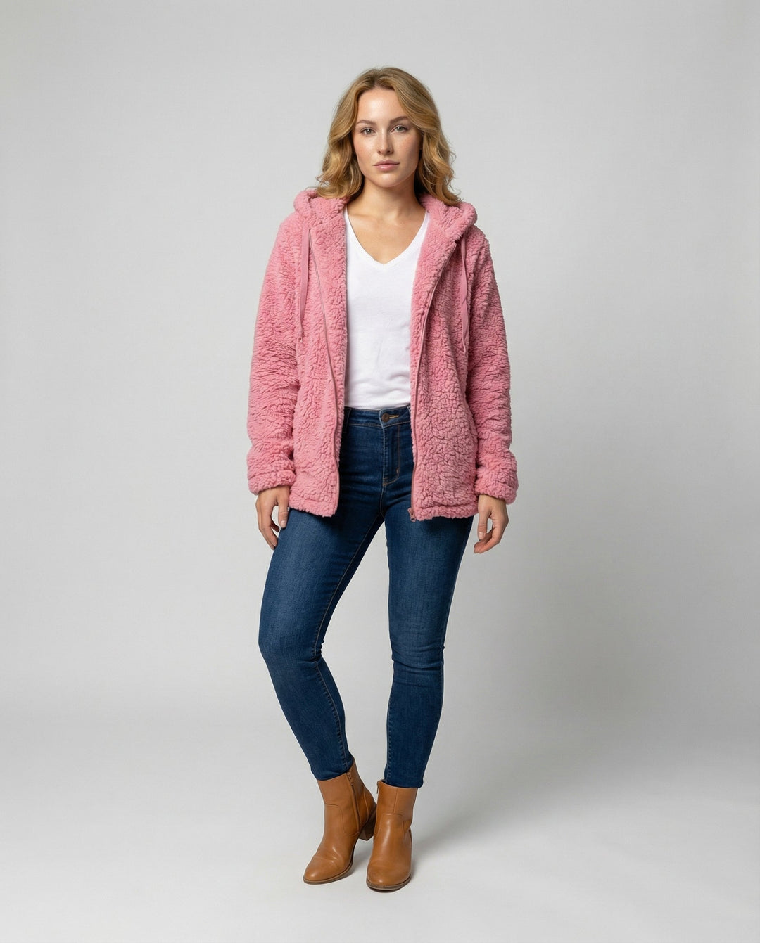 Teddy Fleecejacke Damen | EB