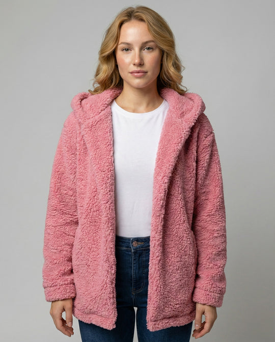 Teddy Fleecejacke Damen | EB