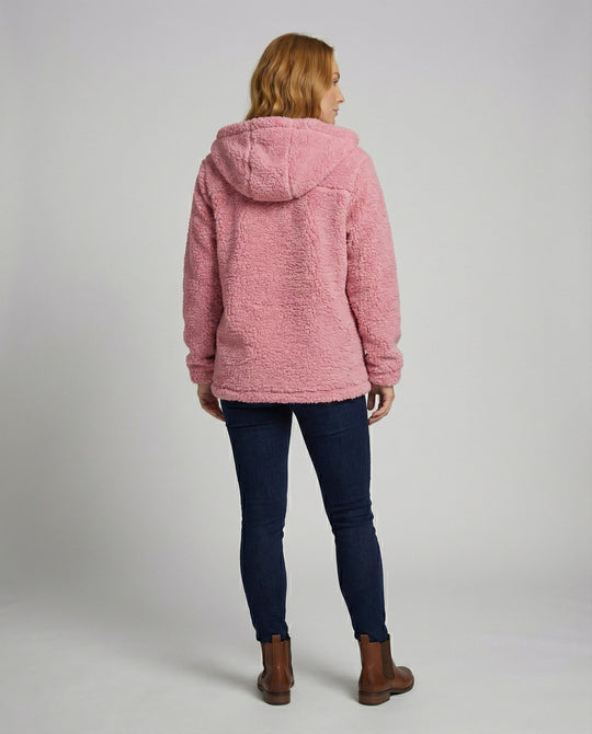 Teddy Fleecejacke Damen Lang | EB