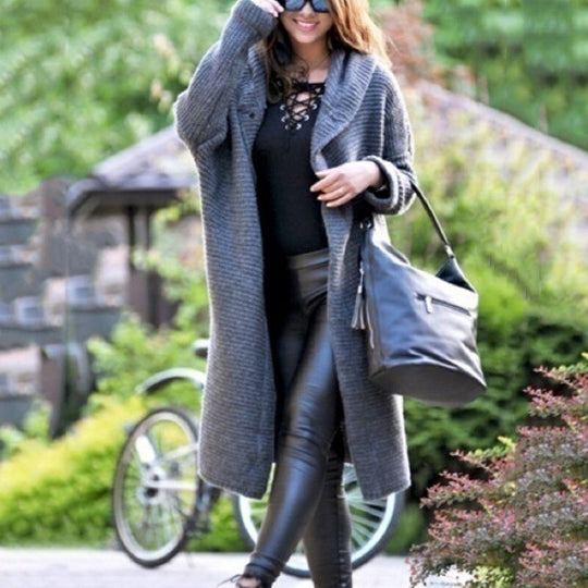 EB | Cardigan mit Kapuze Schöner Cardigan mit Stil