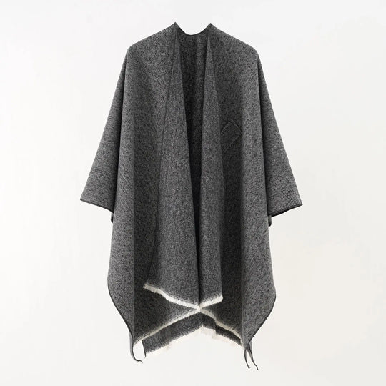 EB | Klassischer Poncho Retro & Stilvoll