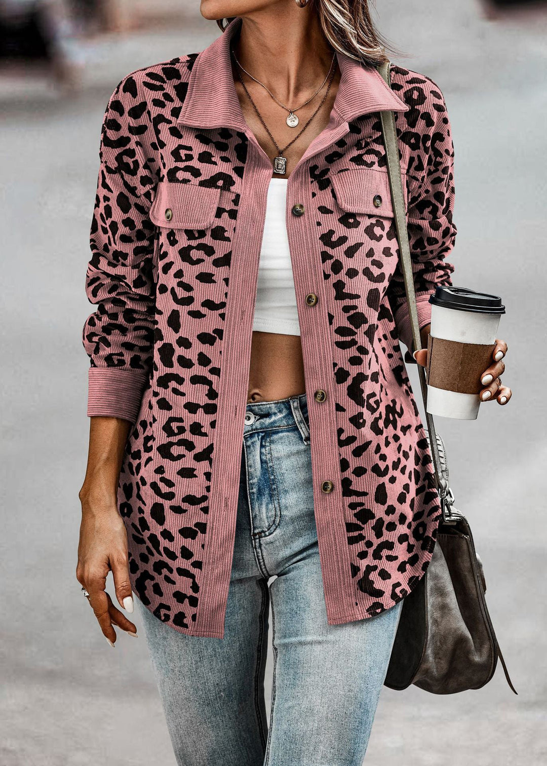 EB | Gemusterte Luipaard Jacke Stil