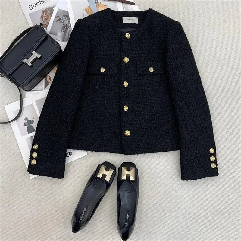 EB | Tweed-Blazer Herbst-Oberbekleidung