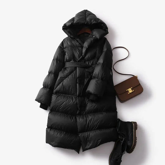 EB | Lang mit Kapuze für Frauen Ideal für den Winter