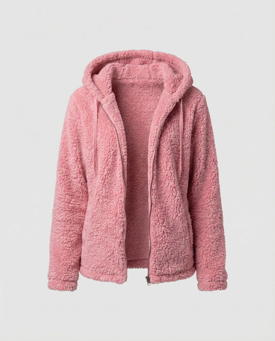 EB | Teddy Fleecejacke Damen Lang