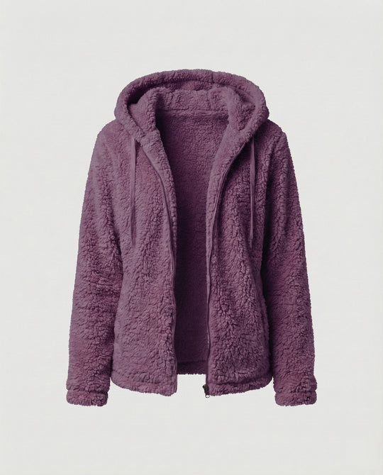 EB | Teddy Fleecejacke Damen Lang