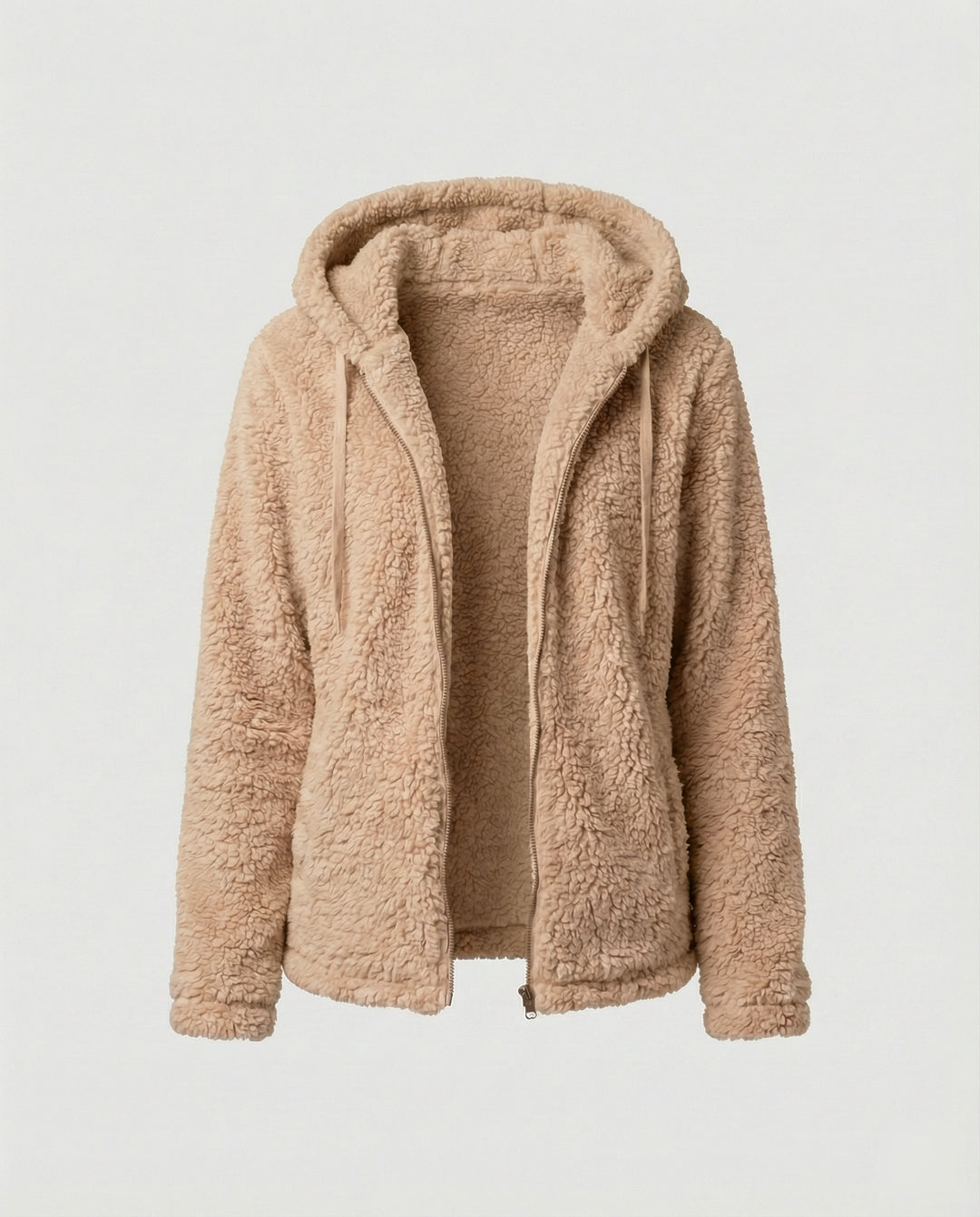 EB | Teddy Fleecejacke Damen Lang