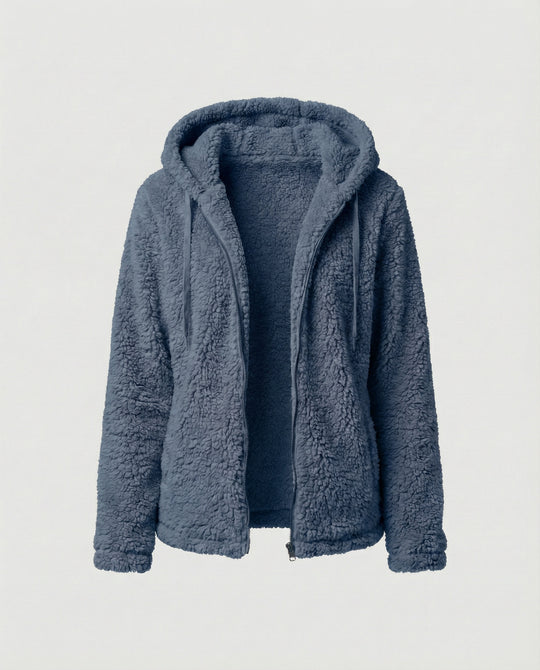 EB | Teddy Fleecejacke Damen Lang