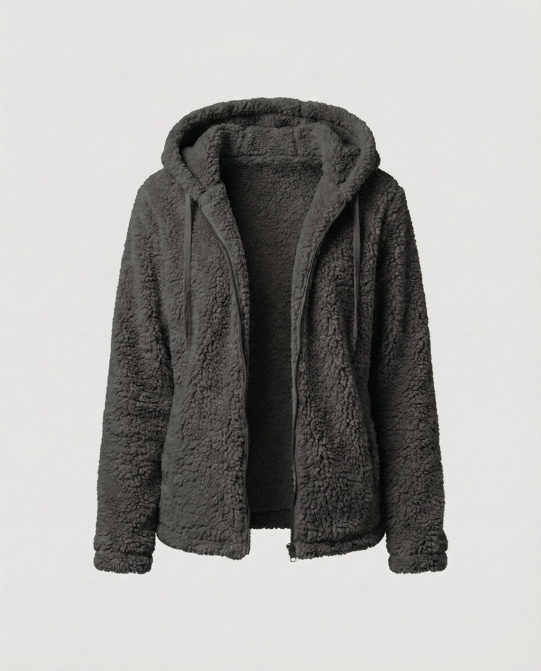 EB | Teddy Fleecejacke Damen Lang