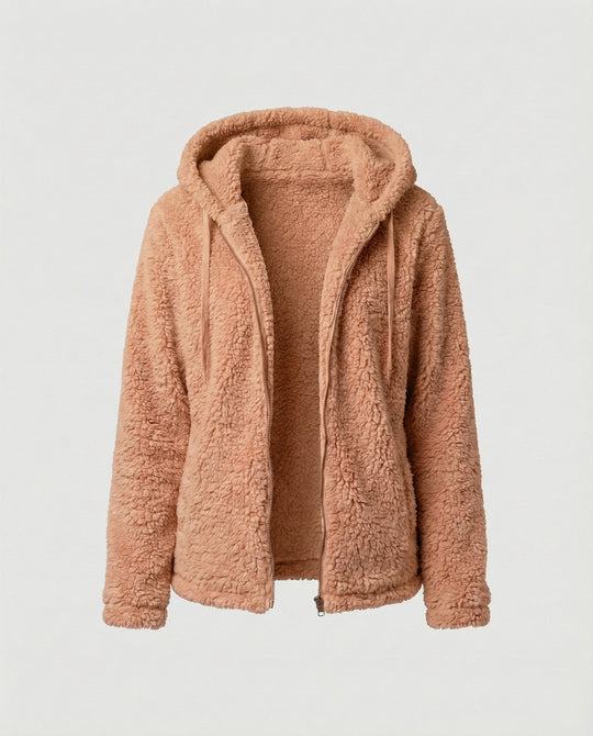 EB | Teddy Fleecejacke Damen Lang