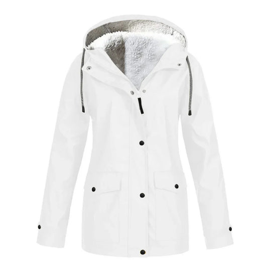 EB | Wasserdichte Fleece-Hoodie-Jacke