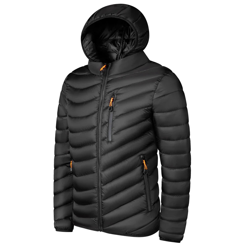 EB | Leichtgewichtige Pufferjacke mit Kapuze Polyester Warm und Praktisch