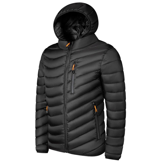 EB | Leichtgewichtige Pufferjacke mit Kapuze Polyester Warm und Praktisch