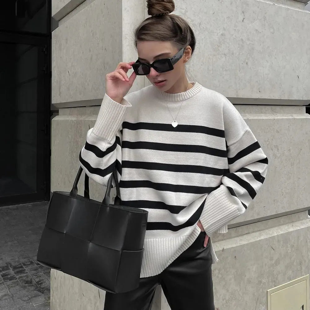 EB | Gestreifter Pullover Sweater