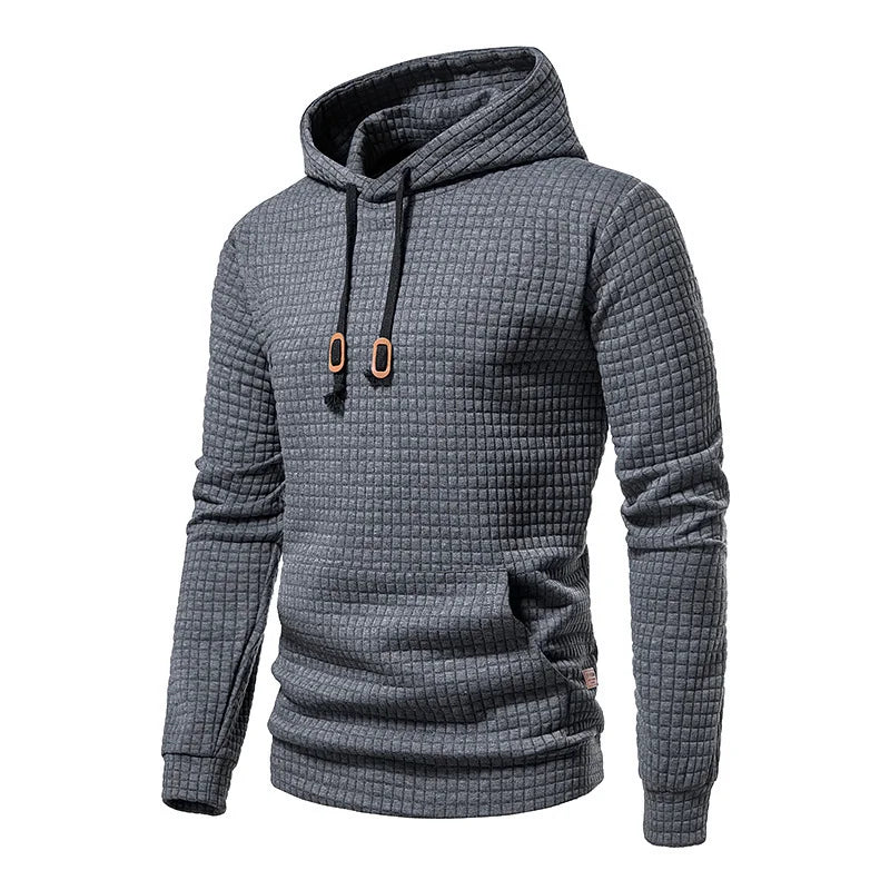 EB | Herren Kapuzenpullover - Sommer Hoodie für Herren mit Struktur & Stil