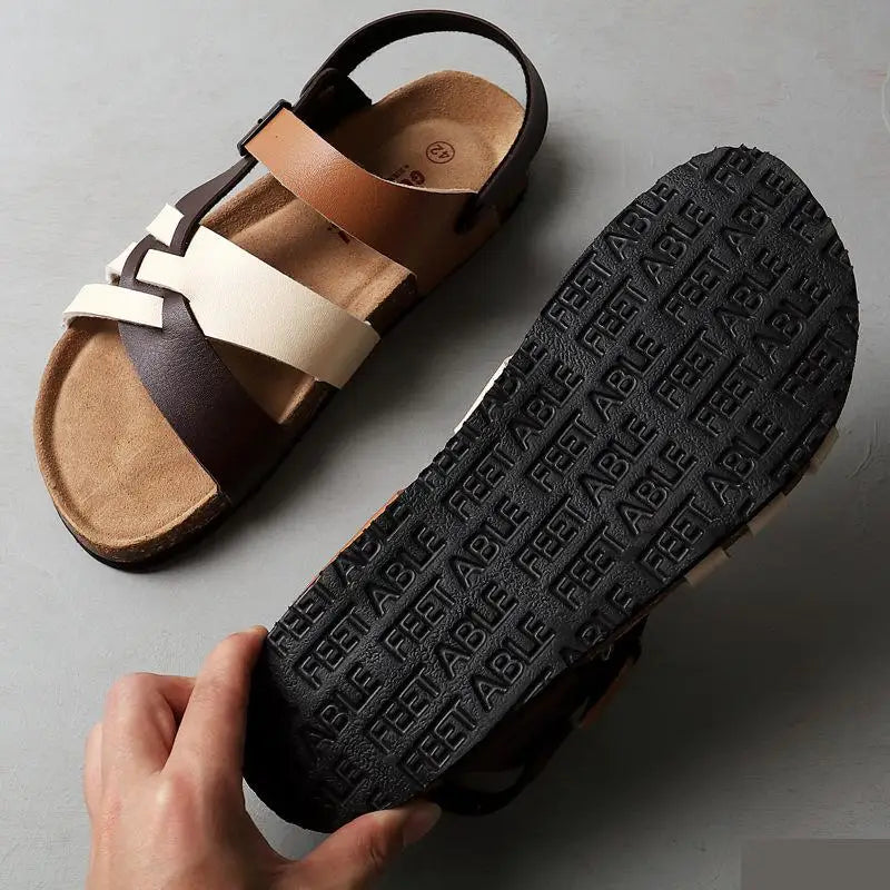 EB | Orthopädische Premium Ledersandalen