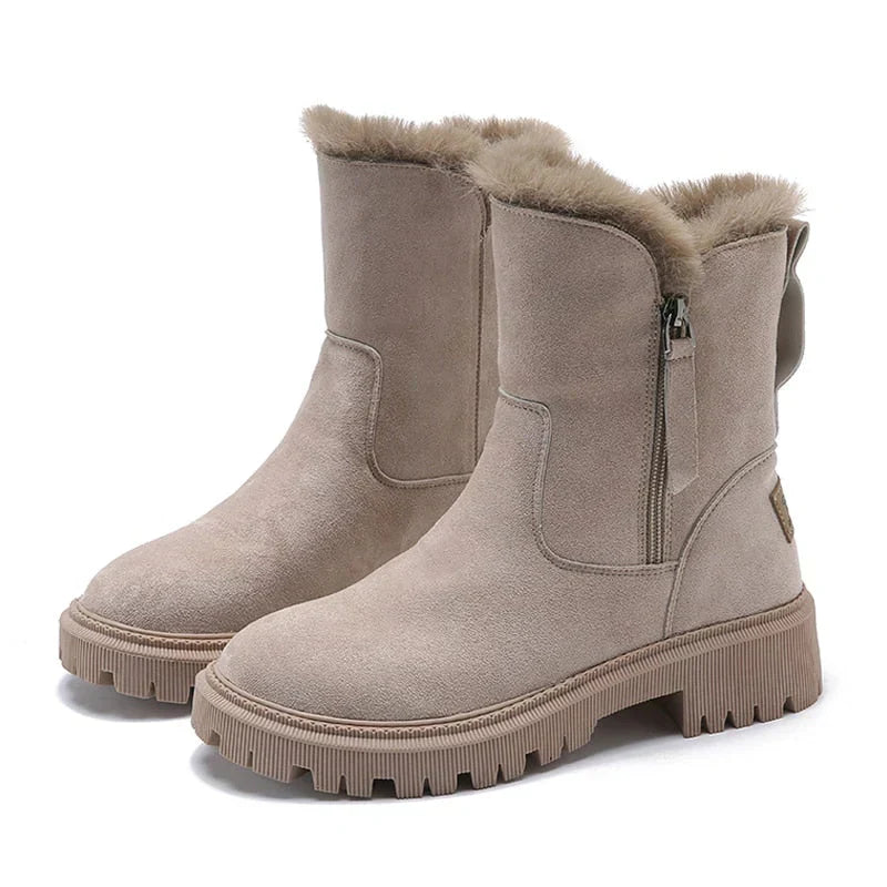 EB | Knöchelhohe Schneestiefel für Damen