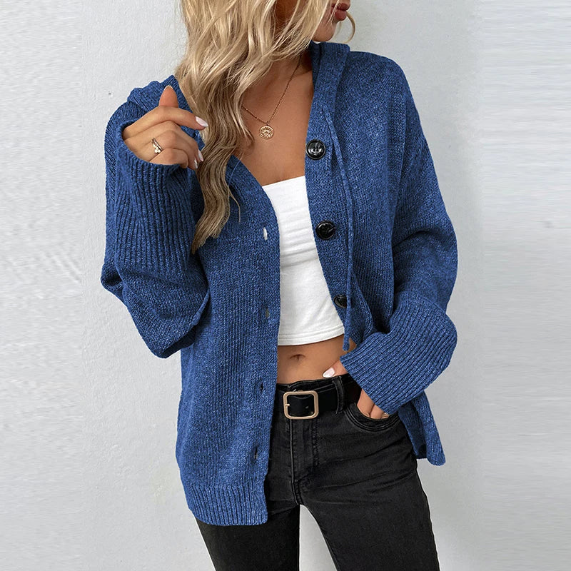 EB | Strickjacke mit Kapuze
