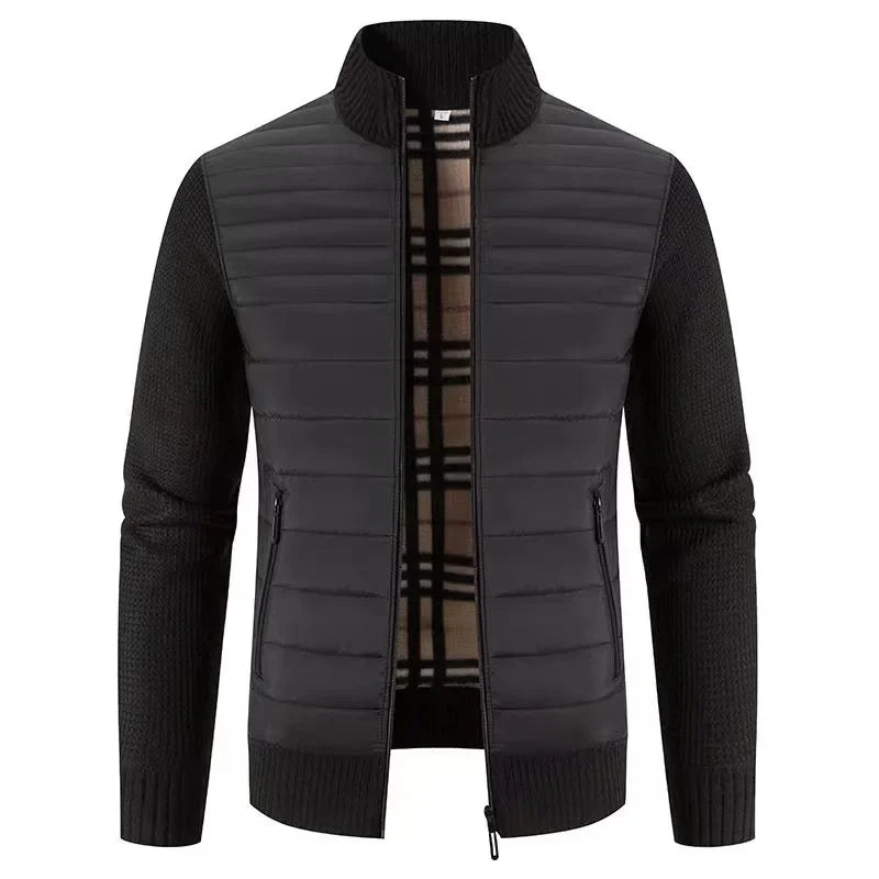 EB | Strickjacke Im Koreanischen Stil - Modische Slim Fit Übergangsjacke für Freizeit & Alltag