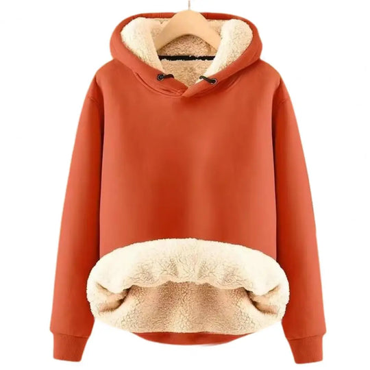 EB | Warmer Hoodie mit Fleece-futter Polyester und Sherpa Bequem und Trendy