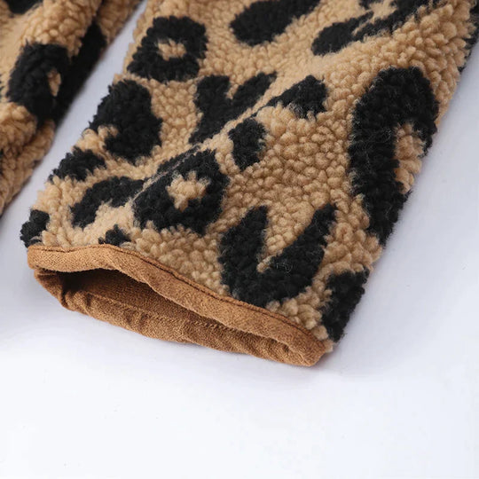 EB | Leopard Wintermantel